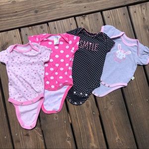 Girl 4 onesies
